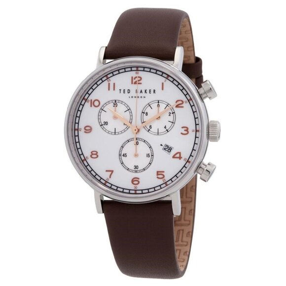 FX04608B NWT Ted Baker Fashion Men's Quartz Steel Authentic Watch